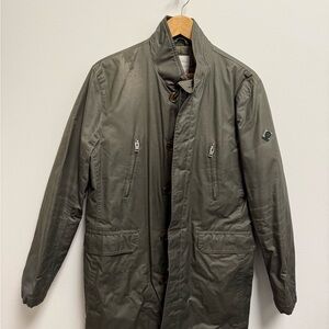 J.Lindeberg Dark Olive Military Jacket